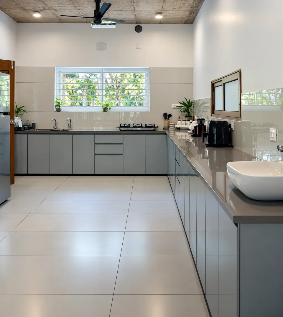 Tiny tropical house inetrior